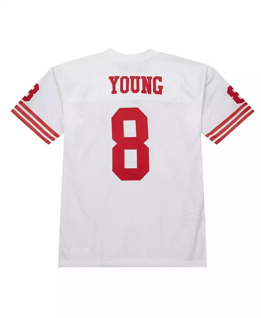 Mitchell & Ness Men's Steve Young White San Francisco 49ers 1994 Authentic Throwback Retired Player Jersey 5