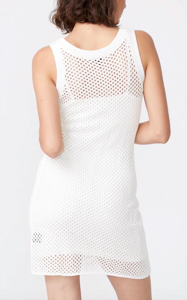 Monrow Open Knit Double Layer Dress