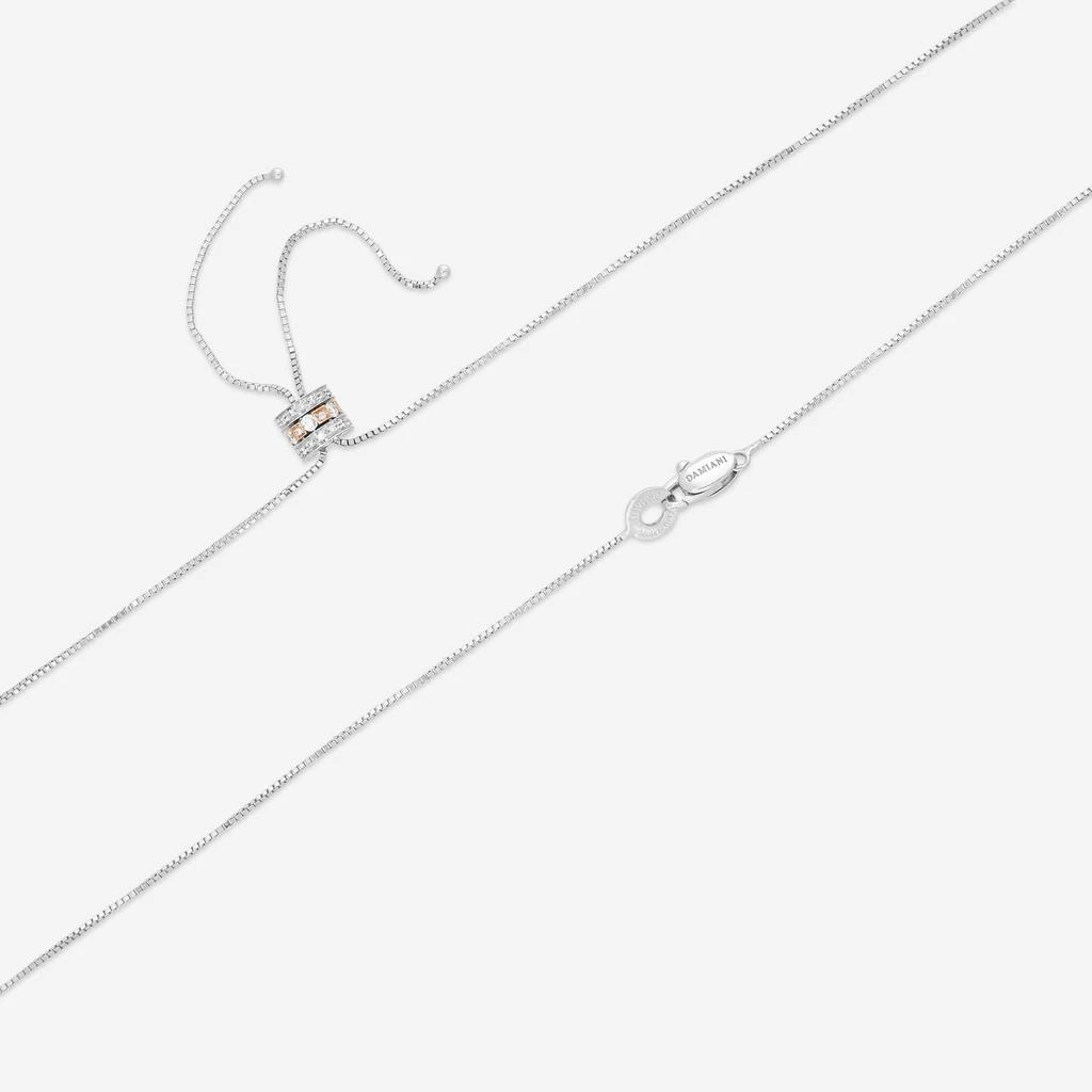 Damiani Damiani 18K White Gold 
18K Rose Gold Diamond Necklace 20031610-copy 3