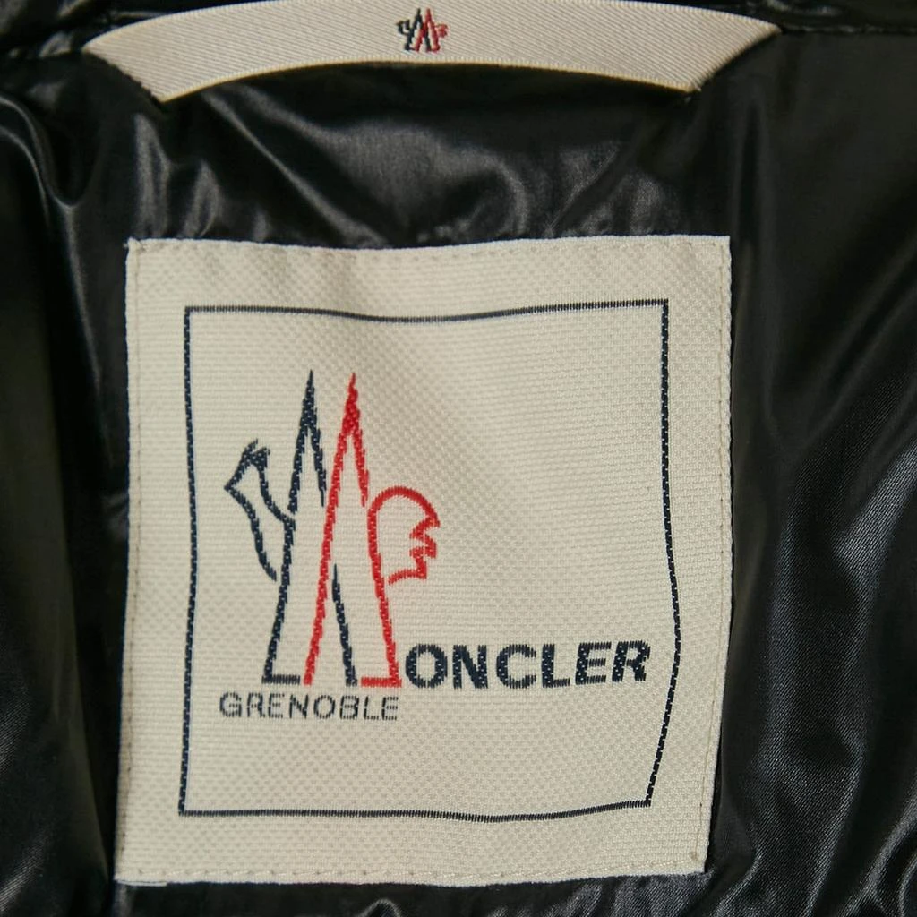 Moncler Moncler Cream/Black Nylon Zip-Up Hooded Arcalis Down Jacket S 5