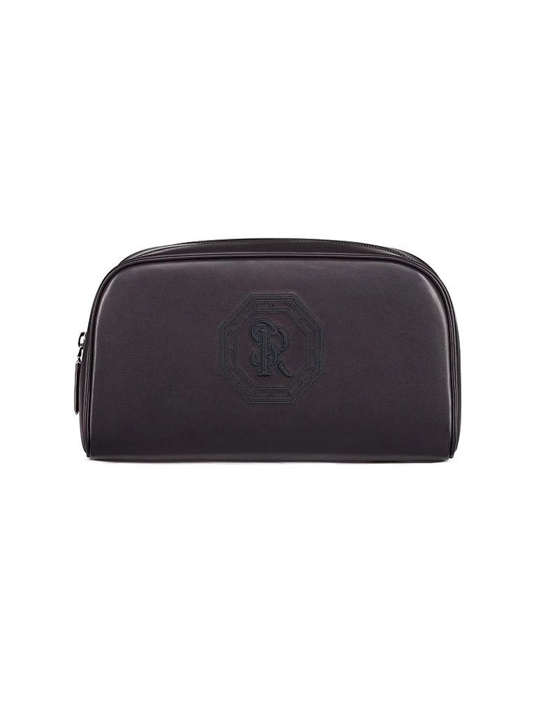 Stefano Ricci Saddle Soft Calfskin Leather Toiletry Bag 4