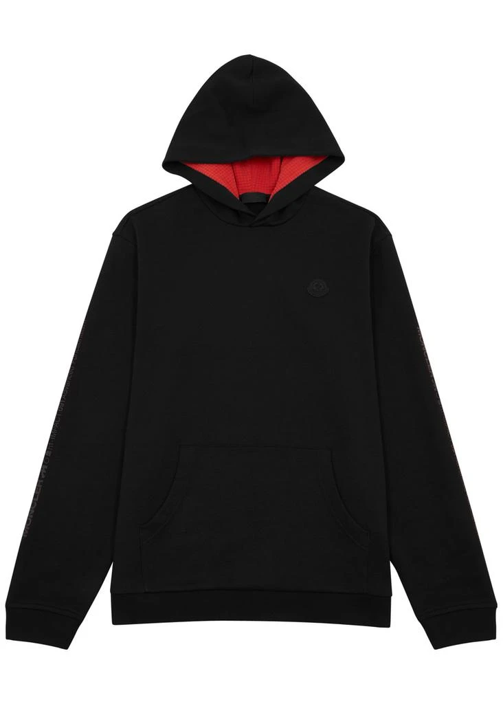 Moncler Logo hooded cotton sweatshirt 1