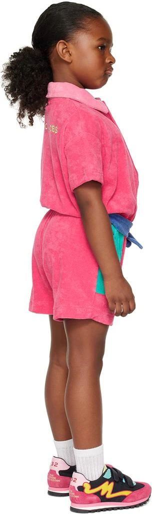 Marc Jacobs Kids Pink Belted Romper 3