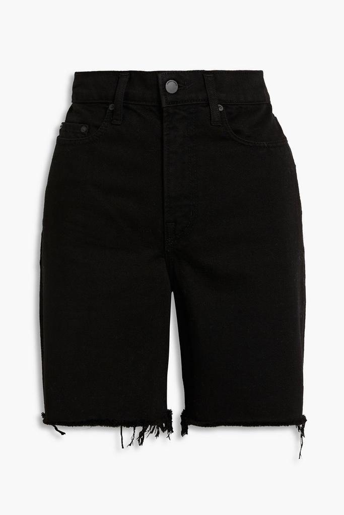 Nobody Denim Tyler frayed denim shorts