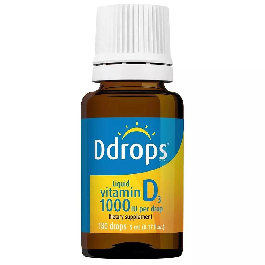 Ddrops Liquid Vitamin D3 Drops 1000 IU 6