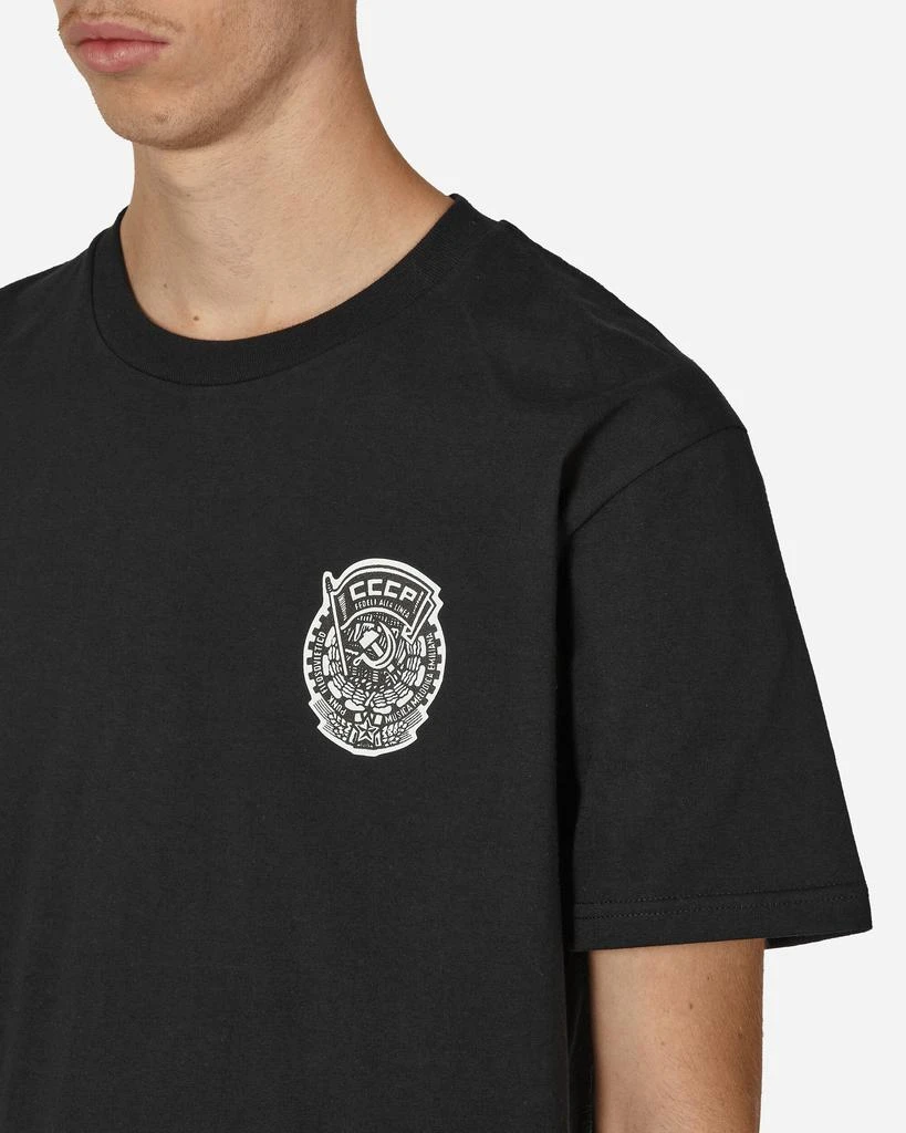 Slam Jam CCCP Produci Consuma Crepa T-Shirt Black 5