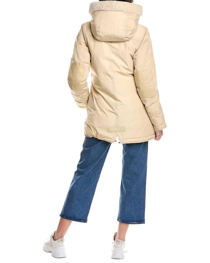 NB Series by Nicole Benisti Aurora Leather-Trim Down Coat 2