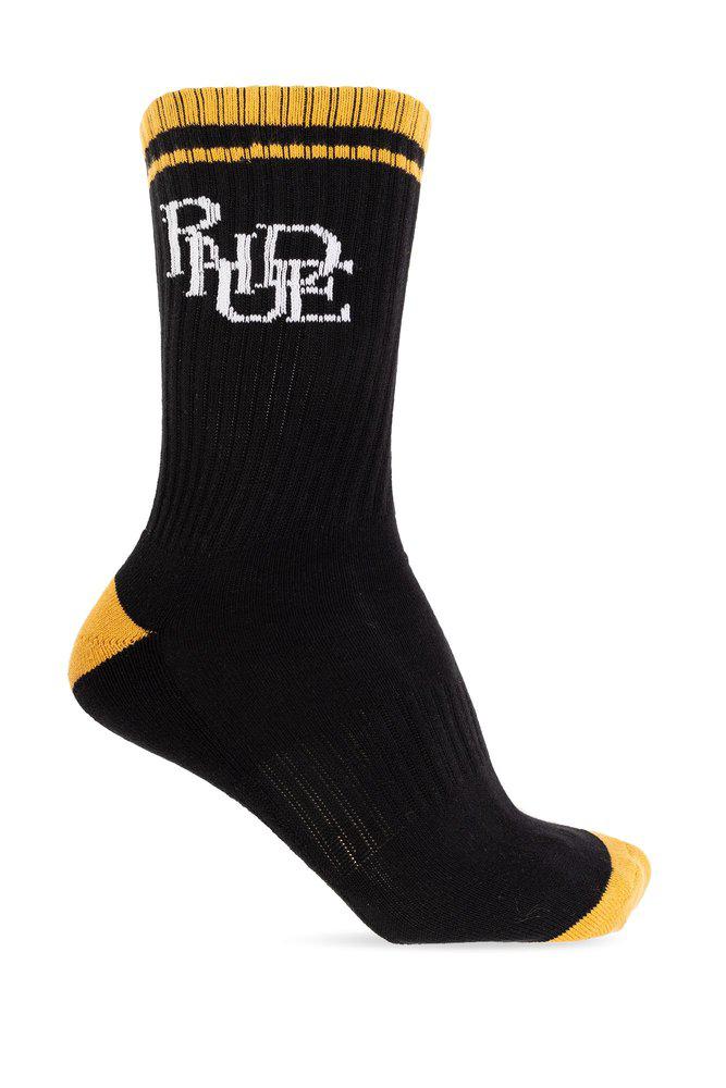 Rhude Rhude Scramble Logo Knitted Socks