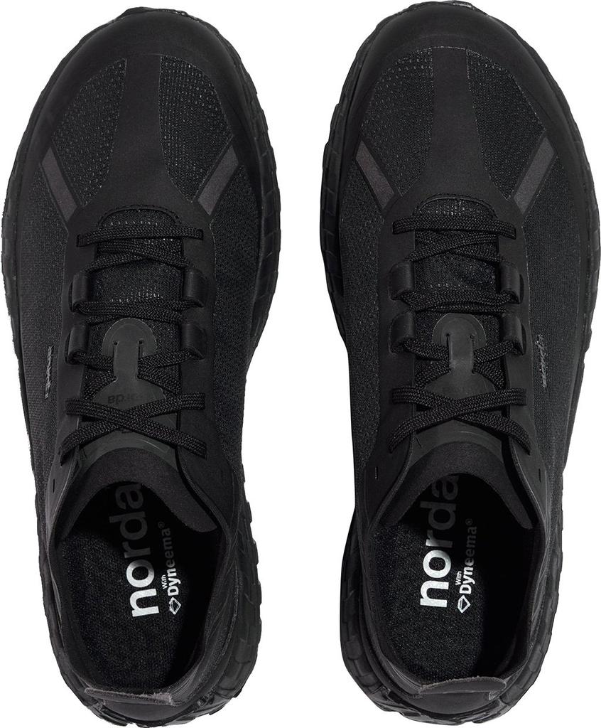 Norda 001 Stealth Black Seamless Trail Running Shoes - Men's
