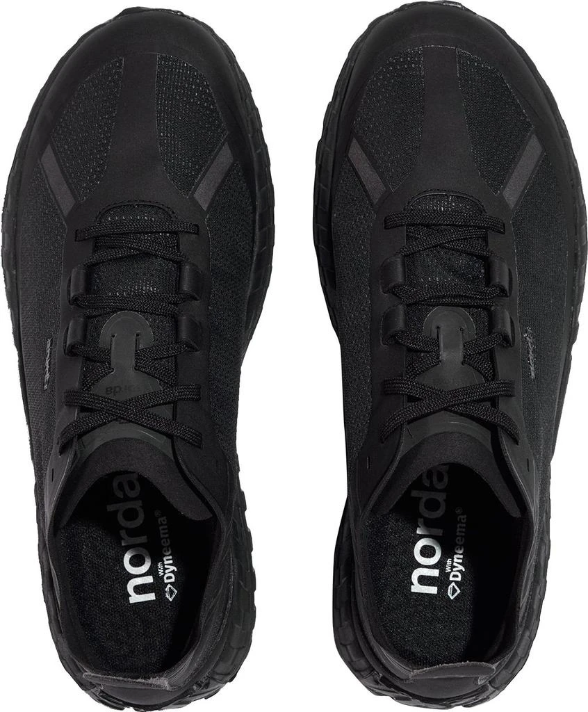 Norda 001 Stealth Black Seamless Trail Running Shoes - Men's 4