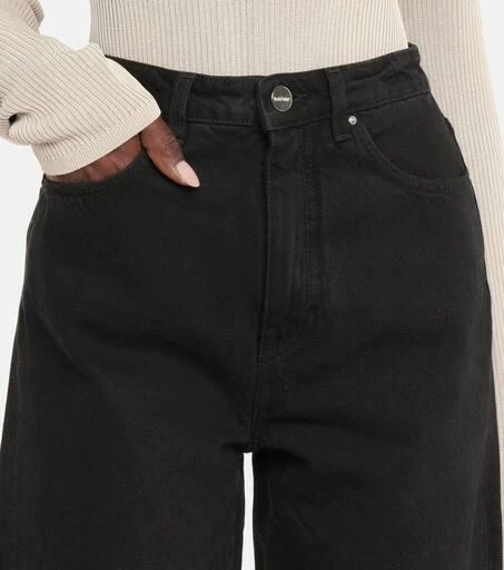 Totême High-rise barrel-leg jeans 4