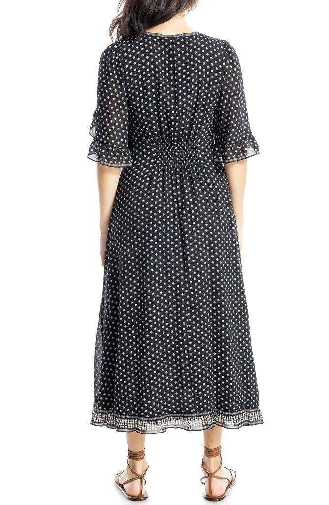 Max Studio Ruffle Sleeve Midi Dress 2