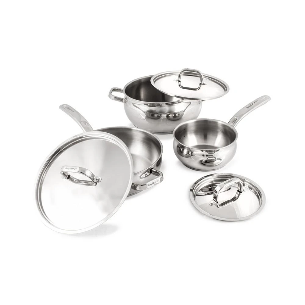 BergHOFF Belly 18/10 Stainless Steel 6 Piece Starter Cookware Set 1