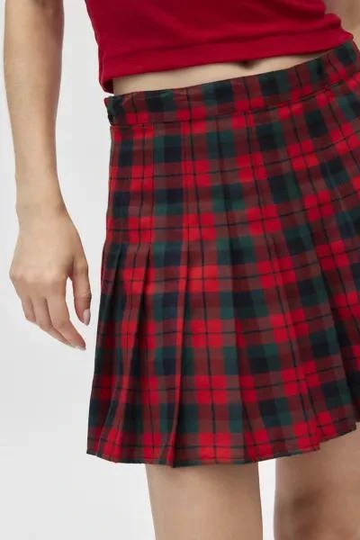 Urban Renewal Urban Renewal Vintage Plaid Pleated Mini Skirt 5