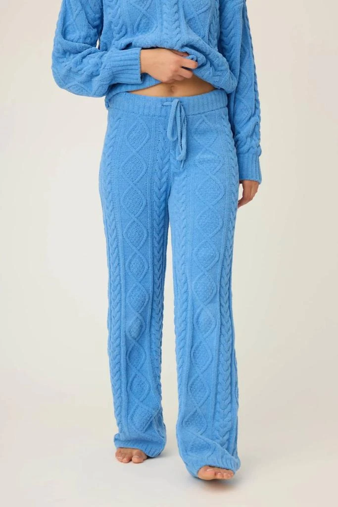 PJ Salvage Pj Salvage - Chenille Cable Knit Pant