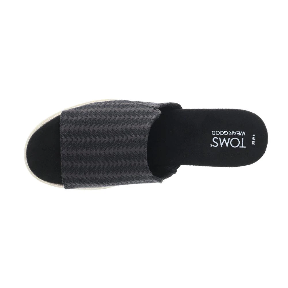 TOMS Margot Mule Espadrille Wedge Sandals 4