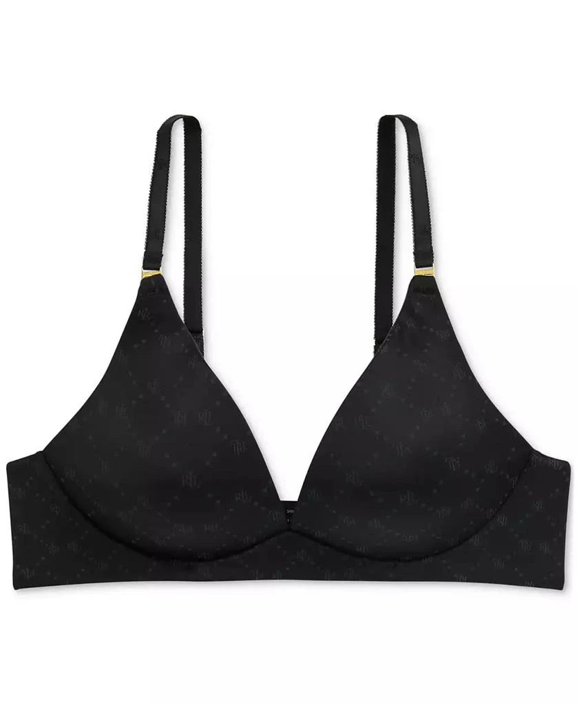 Ralph Lauren Comfort Collection Repeat-Logo Wireless T-Shirt Bra, 4L0069 5