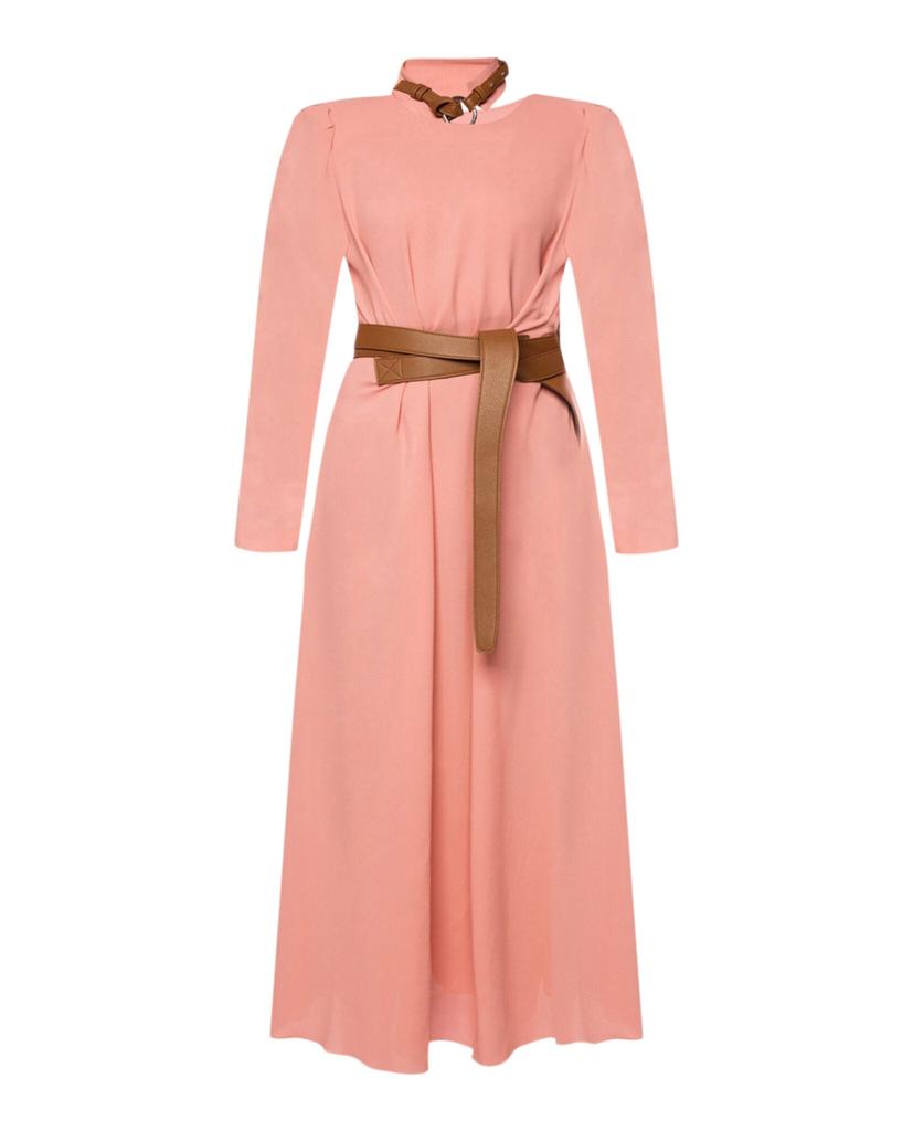 Stella McCartney Belted Silk Dress