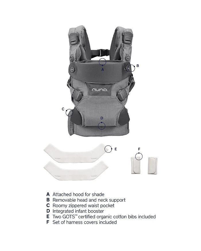 Nuna CUDL™ 4-in-1 Baby Carrier 9