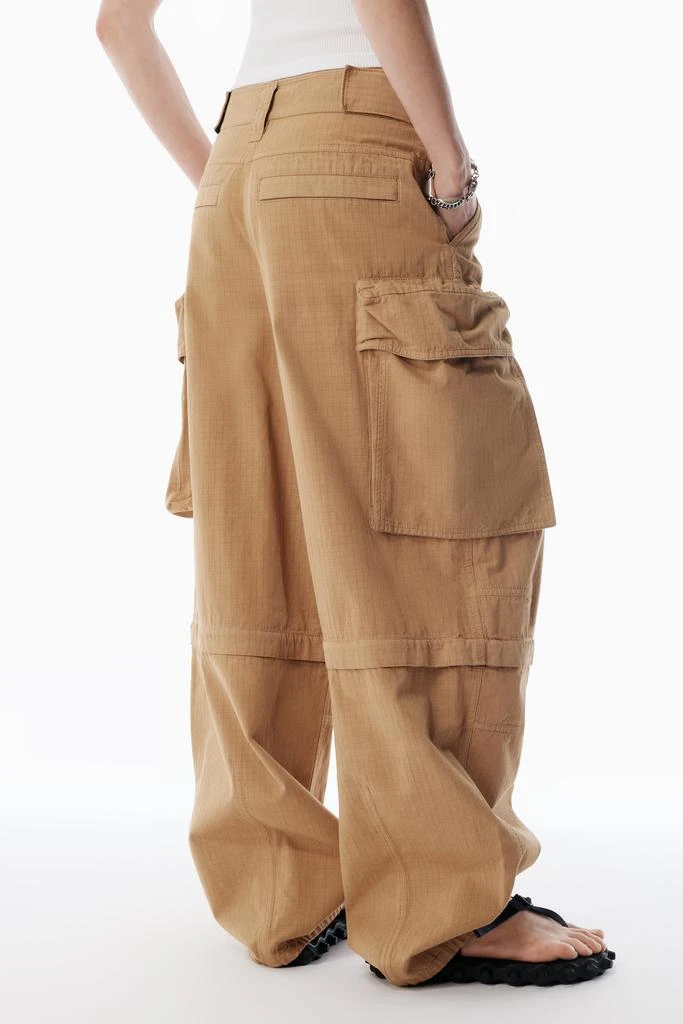 Alexander Wang Beige Oversized Cargo Pants 5