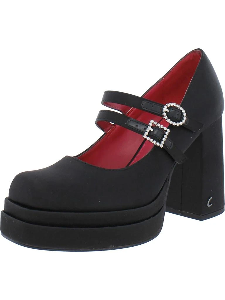 Sam Edelman Pepper Jewel Womens Embellished Square Toe Mary Jane Heels 1