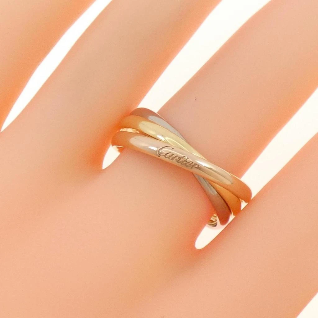 Cartier Trinity pink gold (18K) gold (18K) yellow gold (18K) Band Ring (Pre-Owned) 5
