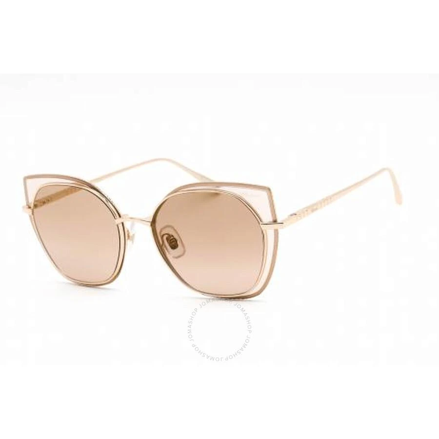 Chopard Brown Mirror Gold Cat Eye Ladies Sunglasses SCHF74M 300G 59 1