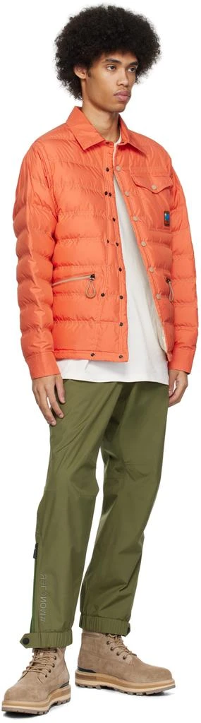 Moncler Orange Packable Down Jacket 5