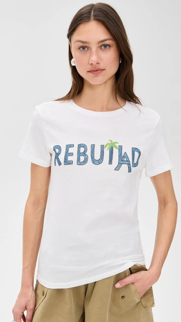Unfortunate Portrait Rebuild LA Women's Boyfriend Tee 6