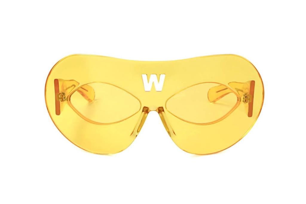 Shop Linda Farrow X Walter Van Beirendonck Special Sunglasses on