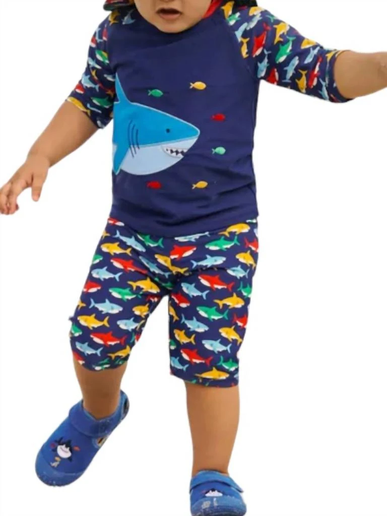JoJo Maman Bébé Boy's 2-Piece Sun Protection Swim Suit 3