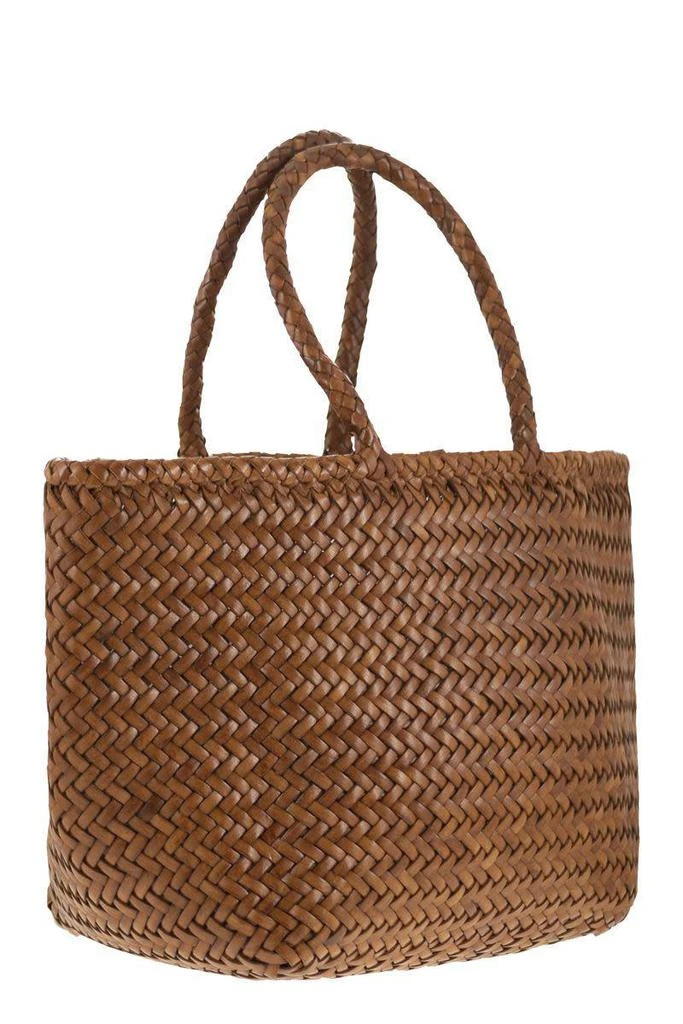 DRAGON DIFFUSION Dragon Diffusion Grace Basket Small - Woven Leather Bag 4