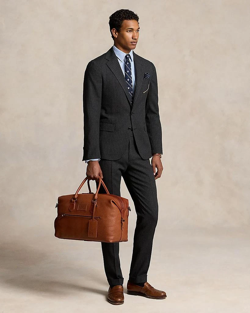 Ralph Lauren Pebbled Leather Duffel Bag 2