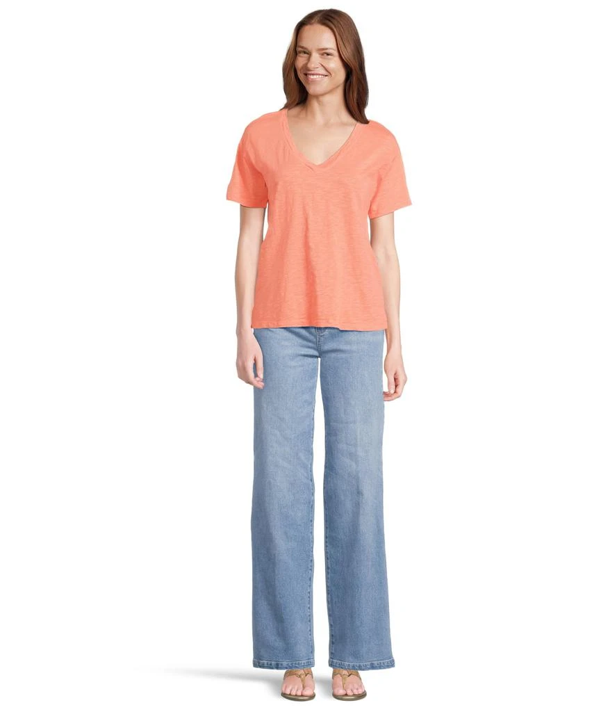 Mod-o-doc Short Sleeve V-Neck Boxy Tee 5