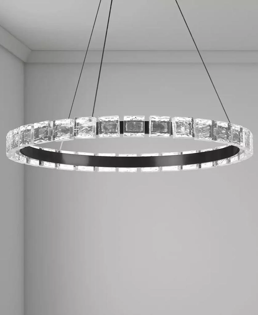 Dainolite 2" Metal Camila LED Chandelier 3