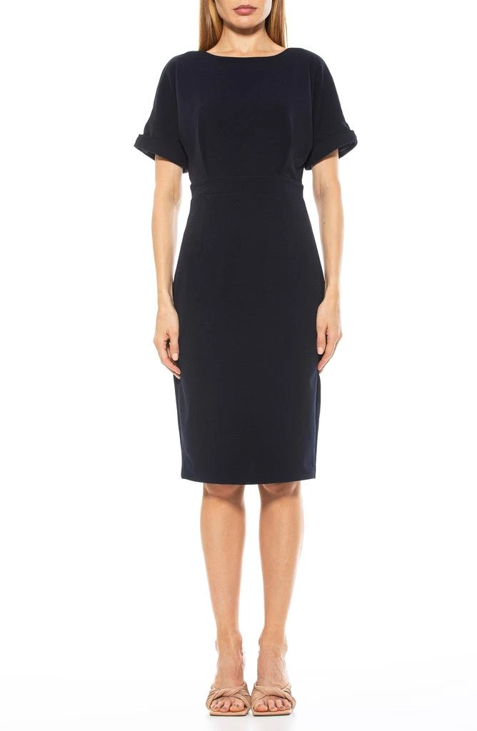 ALEXIA ADMOR Dolman Sleeve Sheath Dress 1