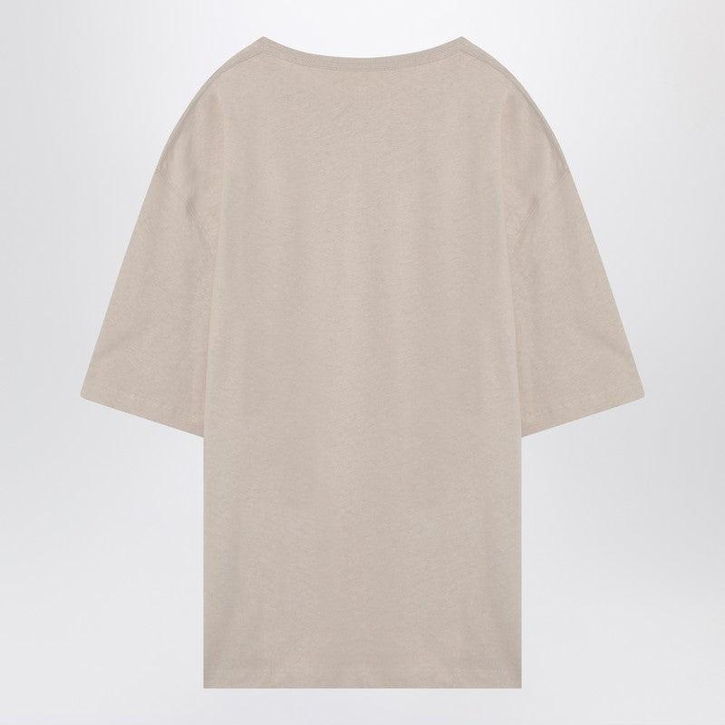 Lemaire Men's Cotton And Linen Boxy T-Shirt