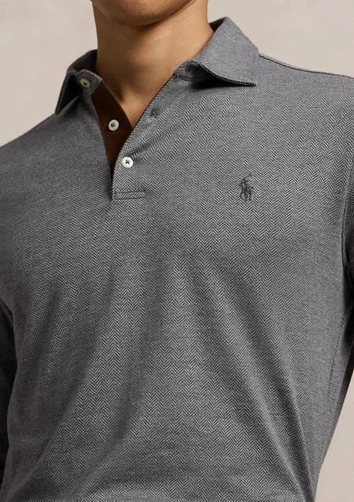 Ralph Lauren Ralph Lauren Custom Slim Fit Herringbone Polo Shirt 3