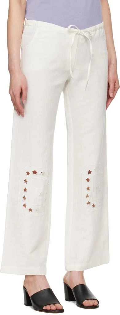 Gimaguas White Gima Lounge Pants 2