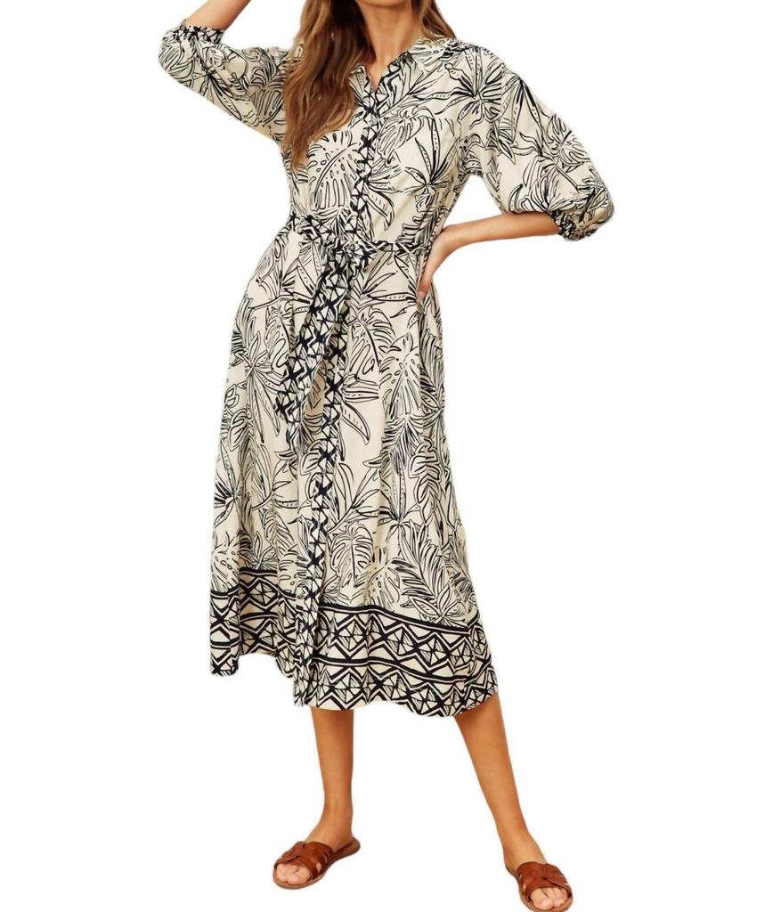 Dress Forum Tropical Shirt Dress