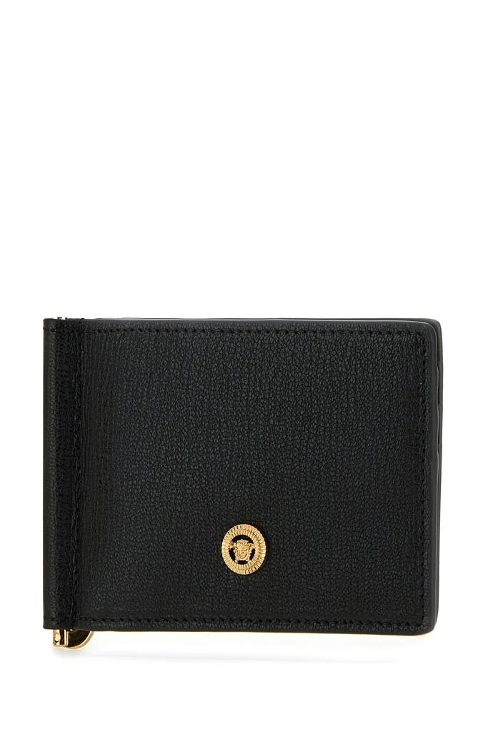 Versace Black leather Medusa Biggie wallet 2