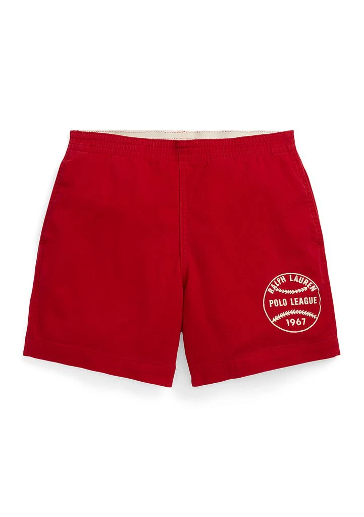 Ralph Lauren Boys 8-20 Baseball Printed Cotton Twill Shorts