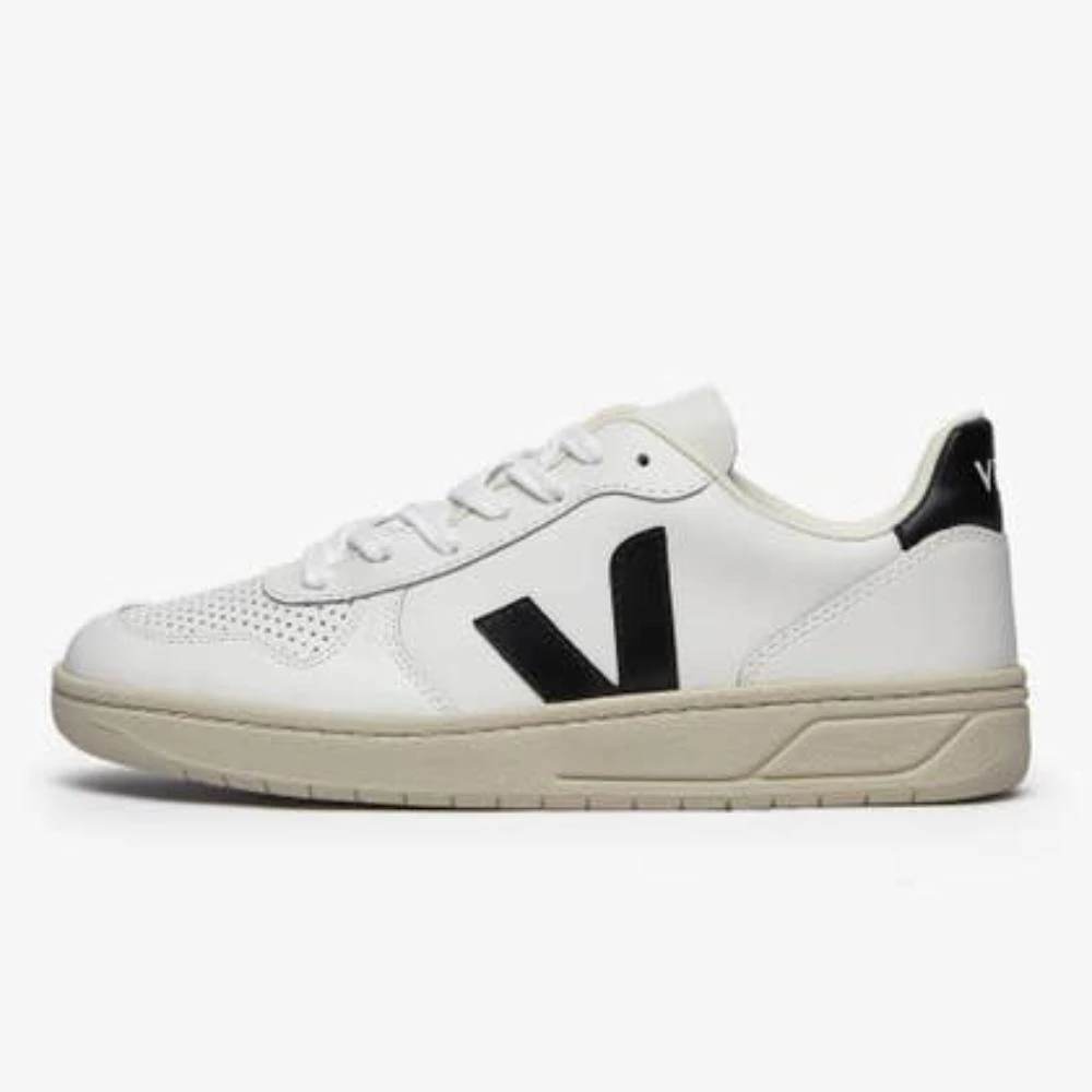 Veja Veja V-10 VX0200005B Sneaker Men's White Leather Low Top Comfort Lifestyle Shoes 2