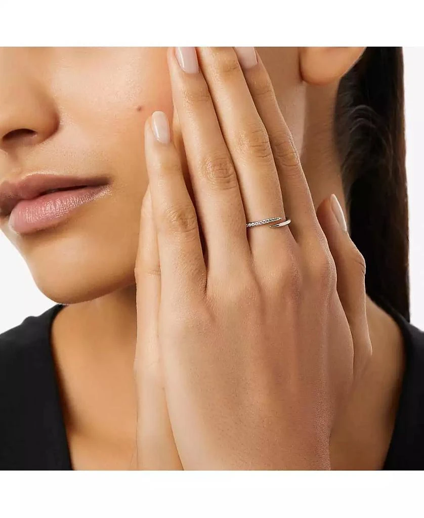 Ana Luisa Bypass Ring - Oren Silver 4