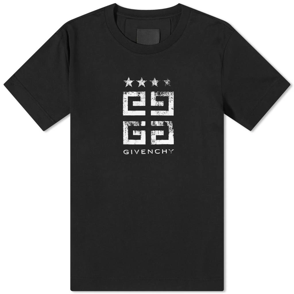 Givenchy Givenchy 4G Stamp Logo T-Shirt 1