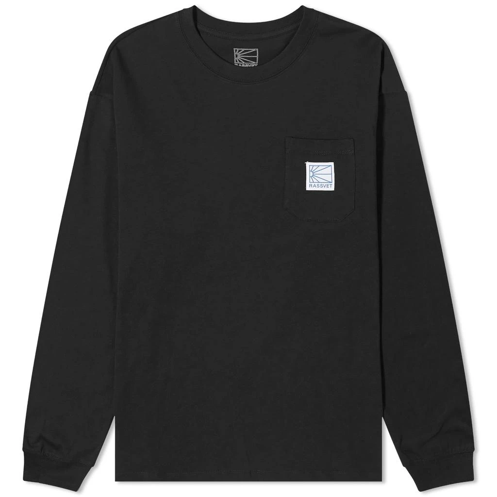 PACCBET RASSVET Pocket Tag Long Sleeve T-Shirt 1
