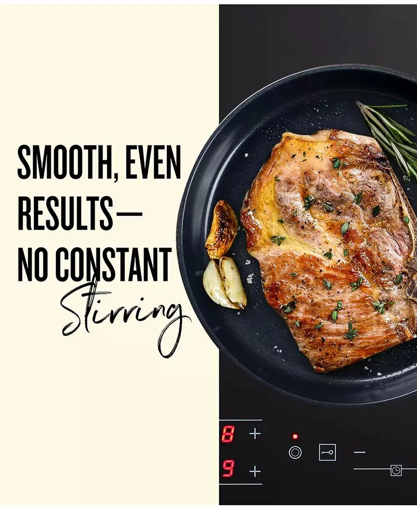 ALVA Maestro Stainless Steel Nonstick Frying Pan with Glass Lid 2