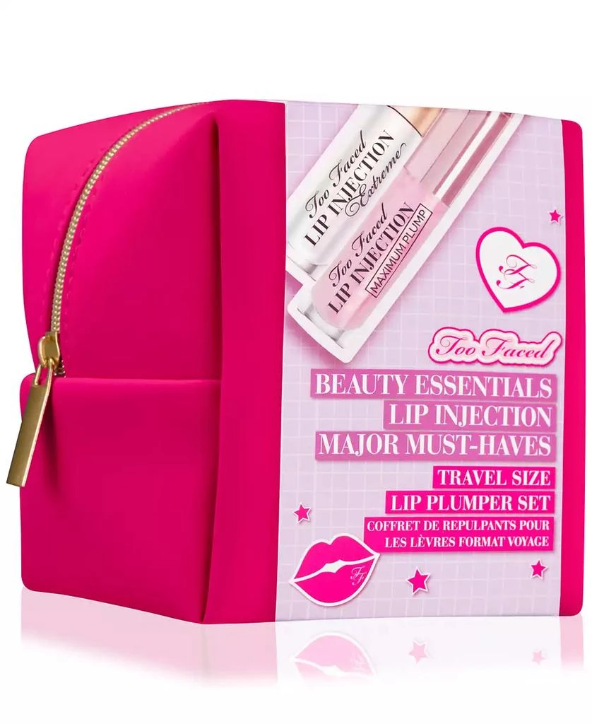 Too Faced 2-Pc. Beauty Essentials Lip Injection Major Must-Haves Lip Plumper Set 3