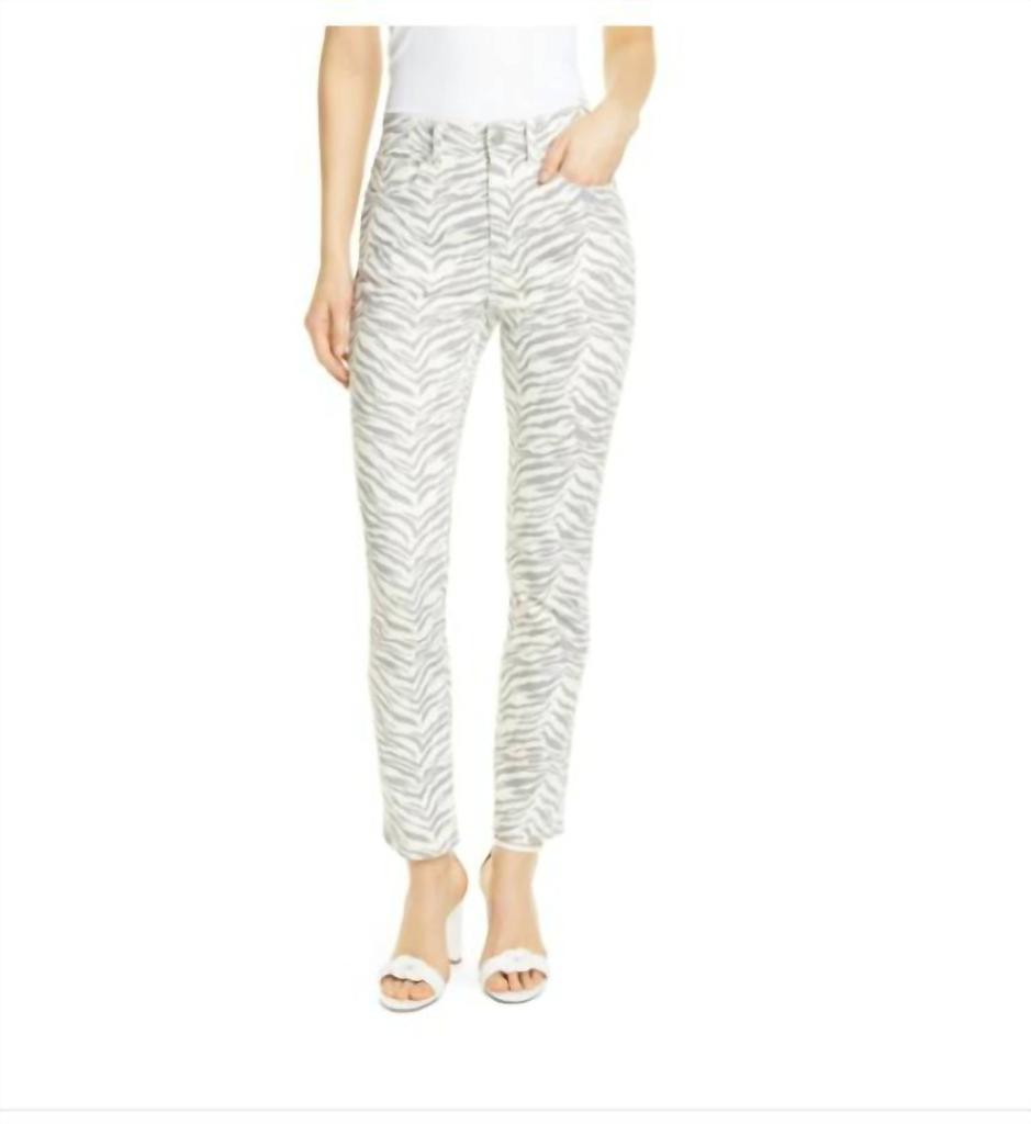 Rebecca Taylor Rebecca Taylor - Ziger Ines High Waist Zebra Jeans