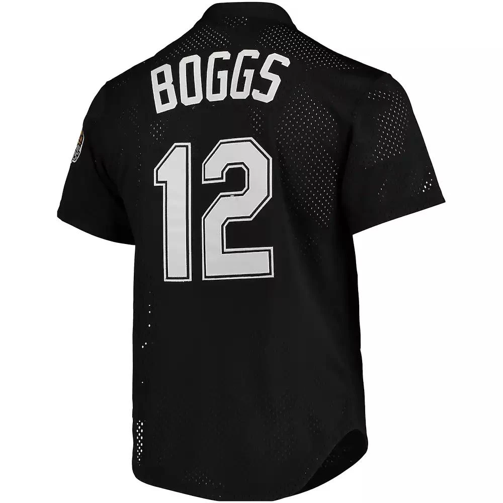 Mitchell 
Ness Men
s Tampa Bay Rays Cooperstown Collection 1991 Mesh Batting Practice Jersey - Wade Boggs 4